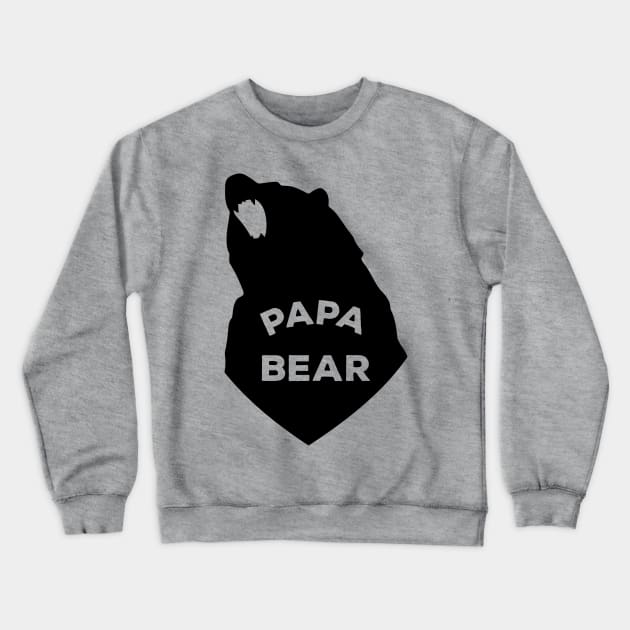 Papa Bear Crewneck Sweatshirt by Kyle O'Briant